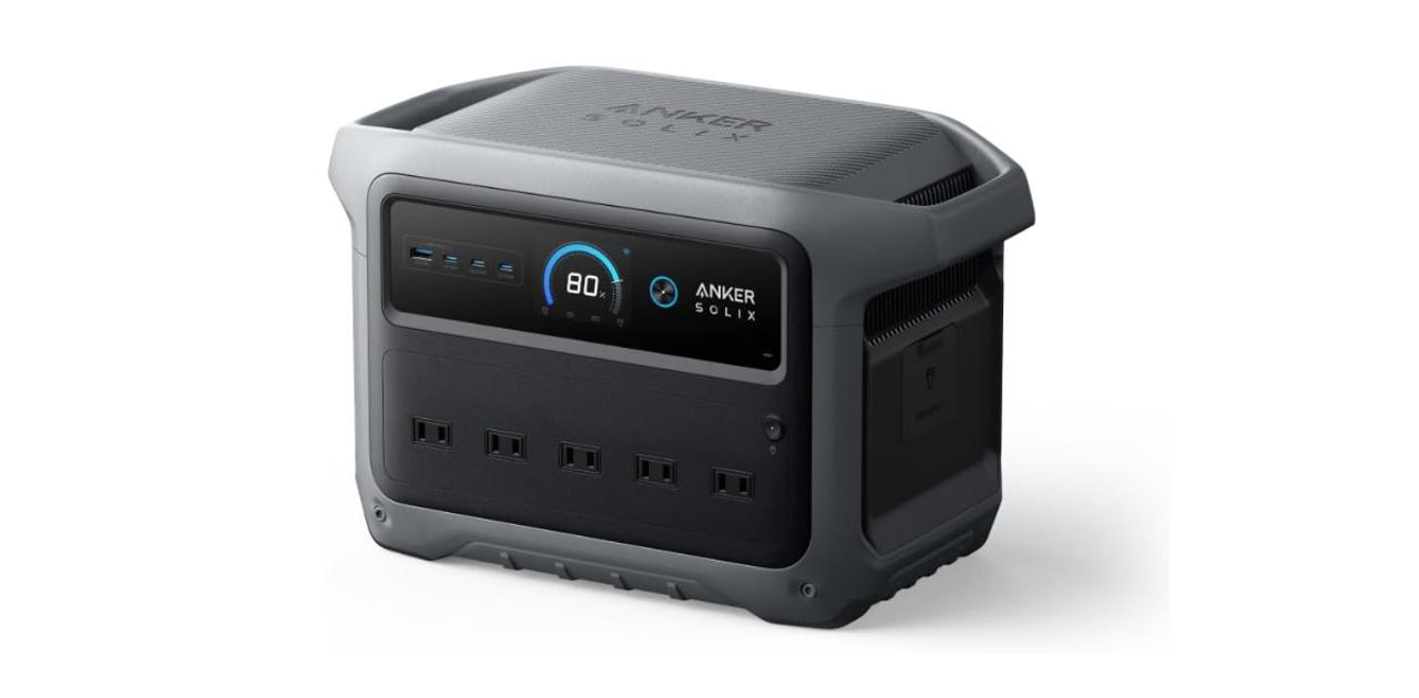 コンパクトなのに家電級。防災・アウトドアに最適なAnkerポータブル