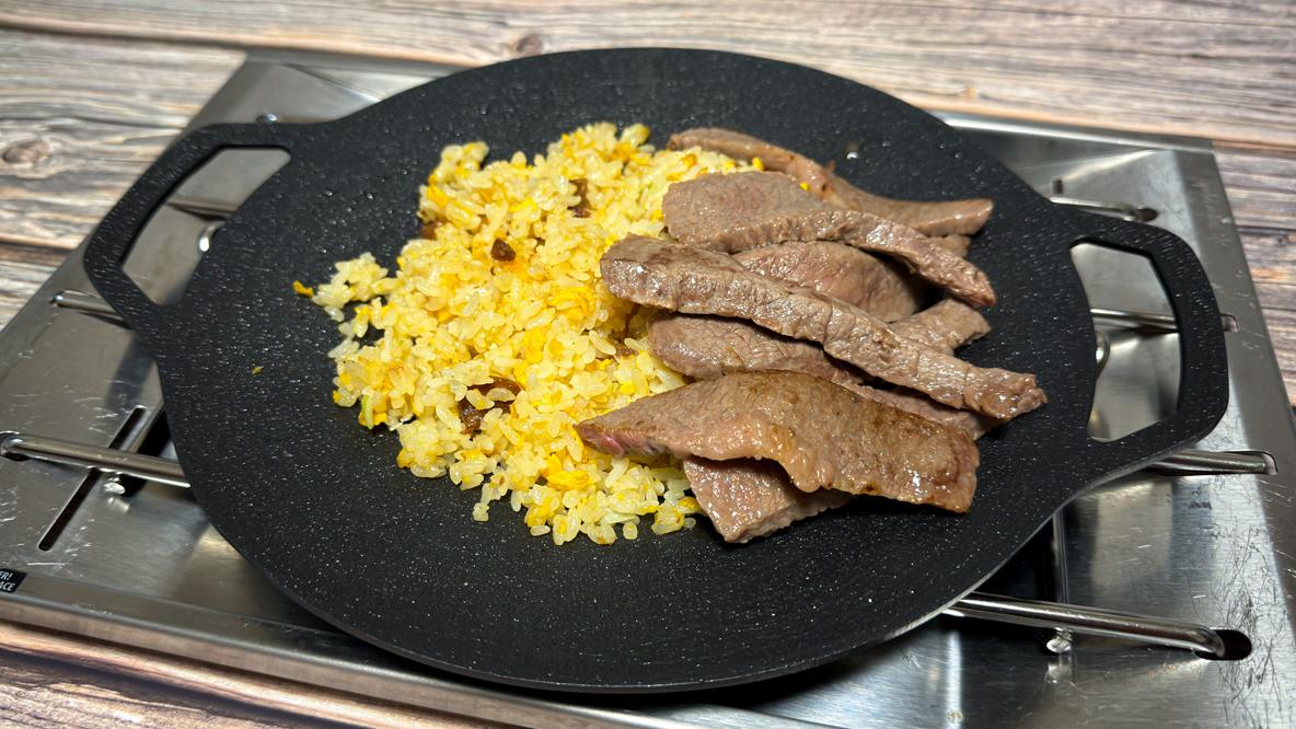 ダイソーの激安マルチグリドルがかなり優秀。フライパンより好きかも