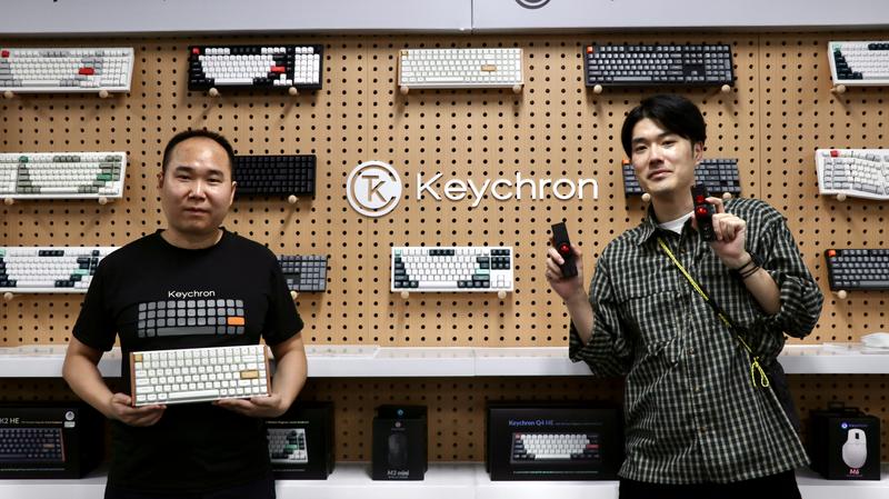 キーボードに添えるだけ。ホームポジションの常識を変えるトラック
