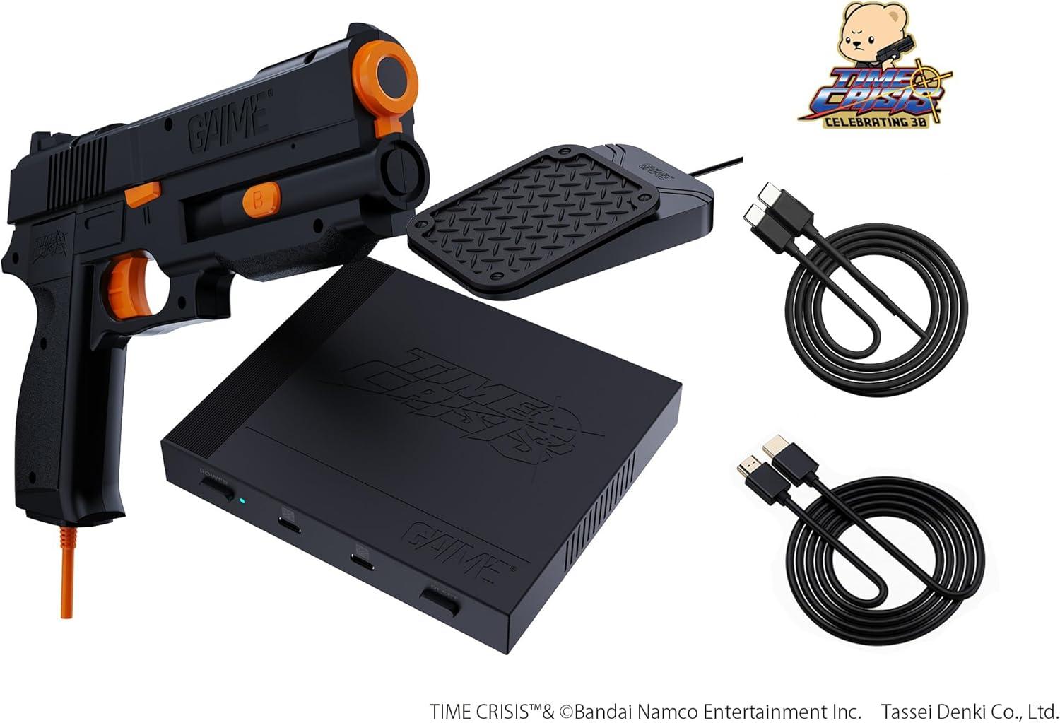 GAIME タイムクライシス30周年記念 プラグアンドプレイガン プレミアム 新品GAIME タイムクライシス30周年記念 プラグアンドプレイガン