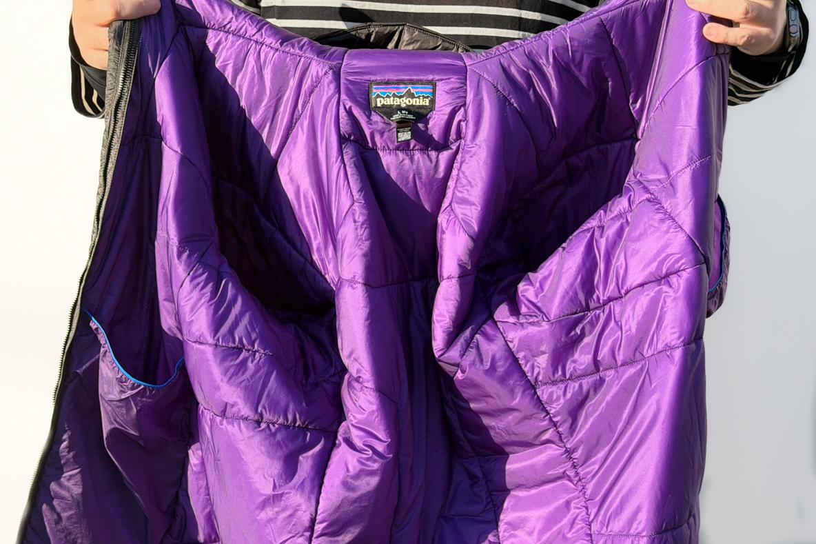 Patagonia ダスパーカ　ダウンジャケット 01年製 patagonia DAS Parka 黒紺 S 00s パタゴニア ダスパーカ 中綿