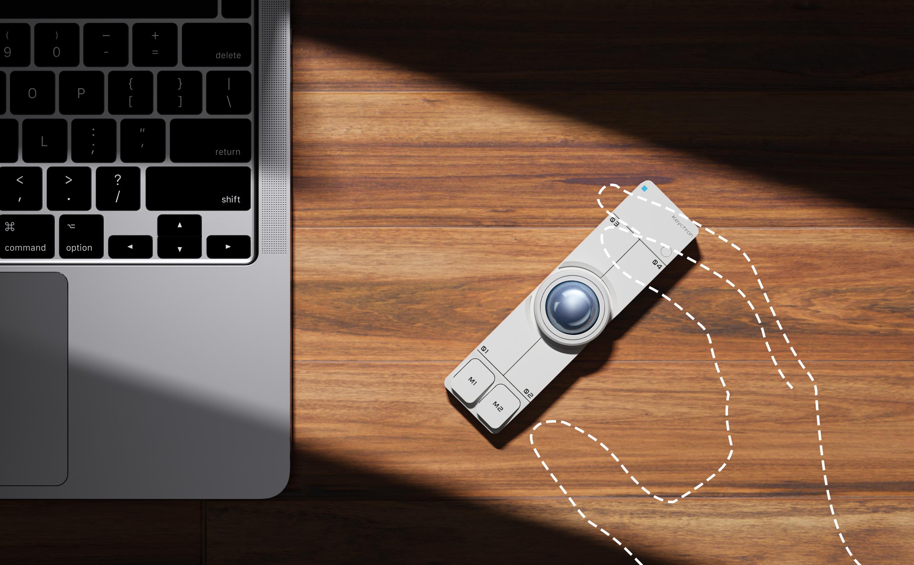 キーボードに添えるだけ。ホームポジションの常識を変えるトラック