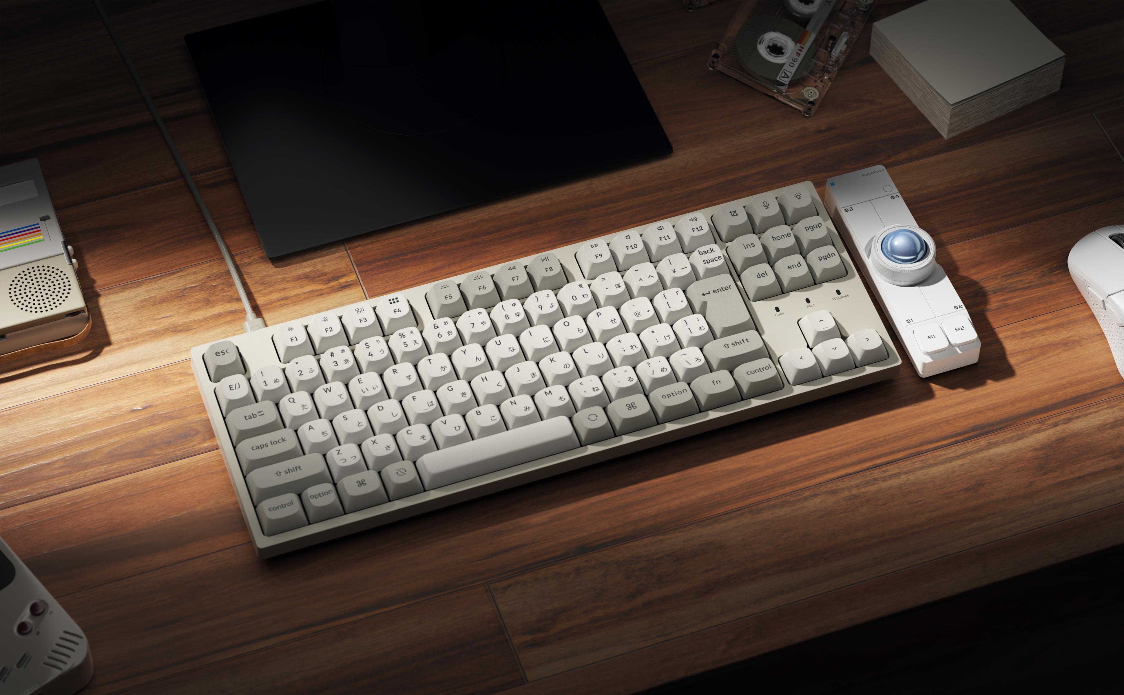 キーボードに添えるだけ。ホームポジションの常識を変えるトラック