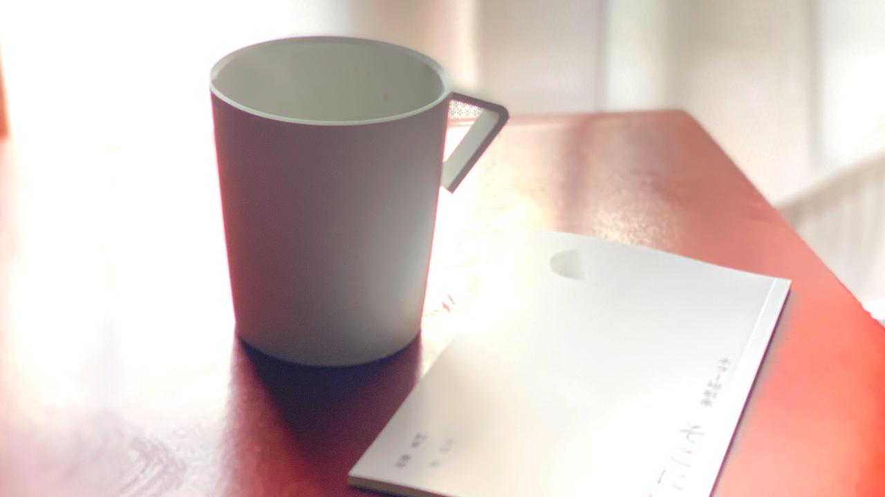 注ぎ口付きだからミルクパンとしても使える。口当たりも良いマグカップ