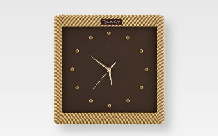 ギタリストならずとも欲しくなる。フェンダーのツイードアンプが時計に