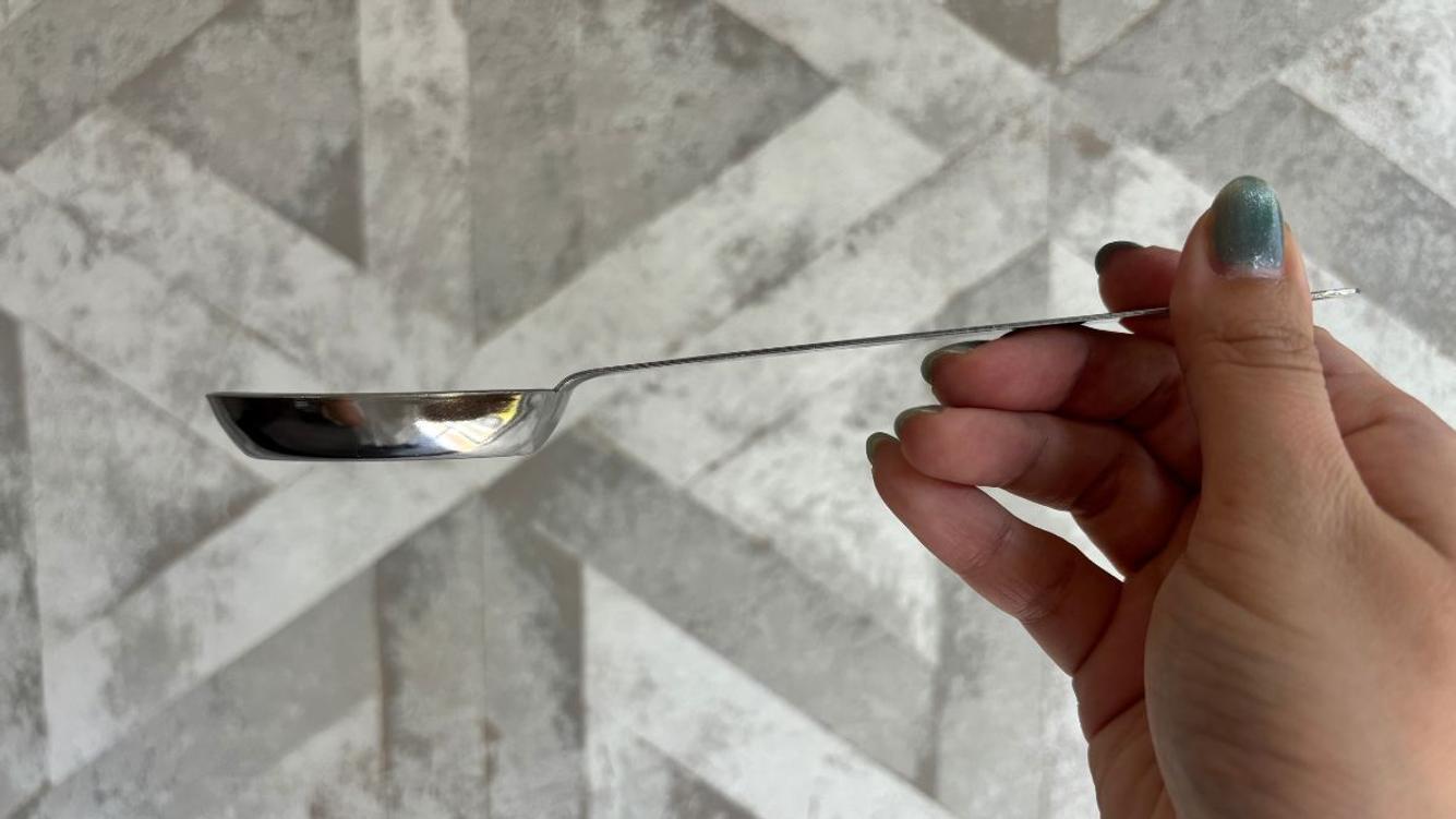 平たくて浅い約600円の超シンプルなスプーンが、料理効率をアップしてくれる理由