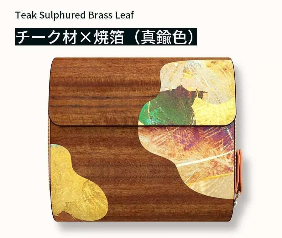 これ、財布なの？ 天然木と“焼箔”とかいう技術で作られた財布がアート