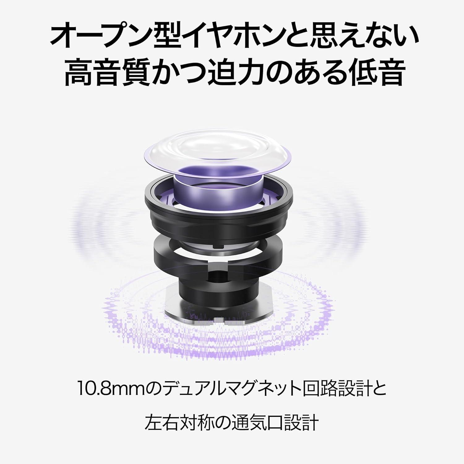 耳を塞がず高音質。HUAWEI の“オープン型×通話特化”イヤホンが過去最