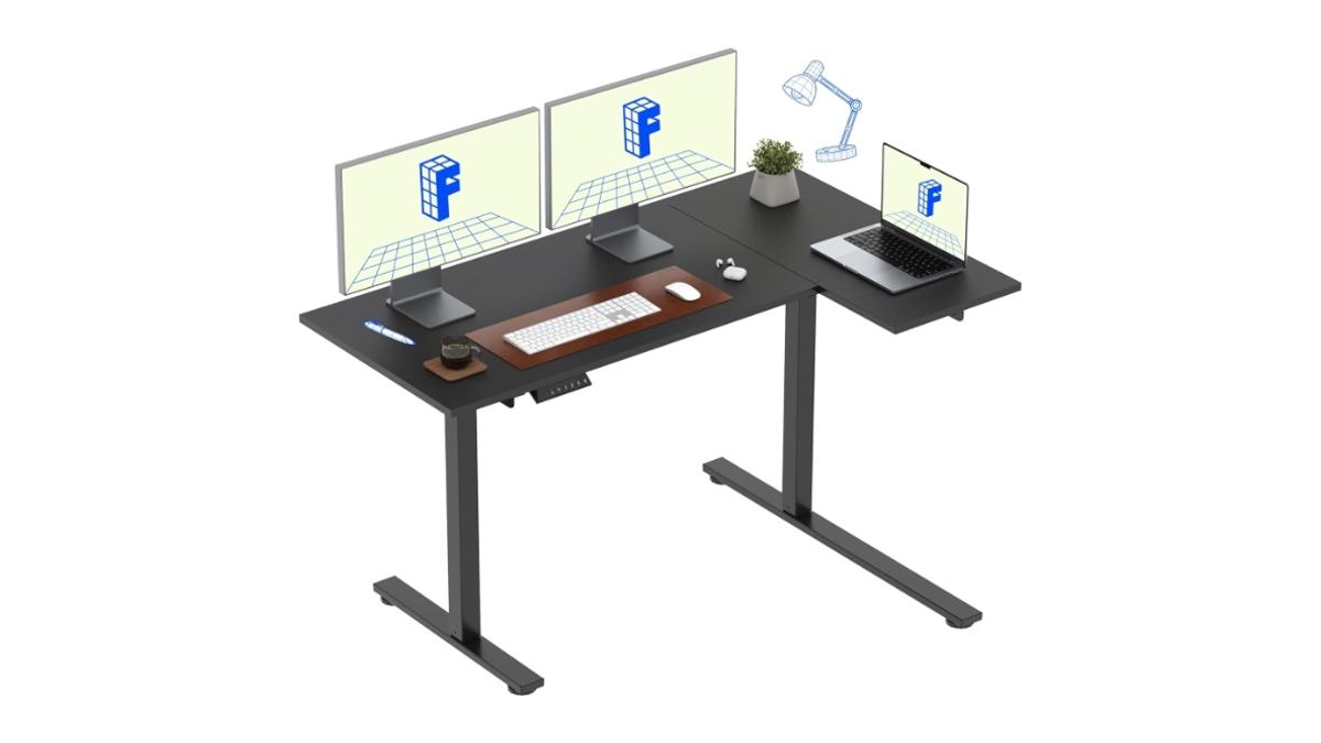 早く買って！ L字電動昇降デスク、30％OFFにクーポン併用で値引きが 