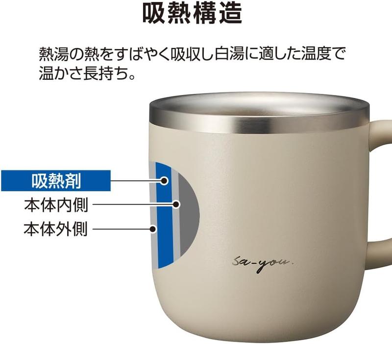 猫舌でも「白湯」飲み放題。 沸騰したお湯を3分で飲みごろにするふしぎ