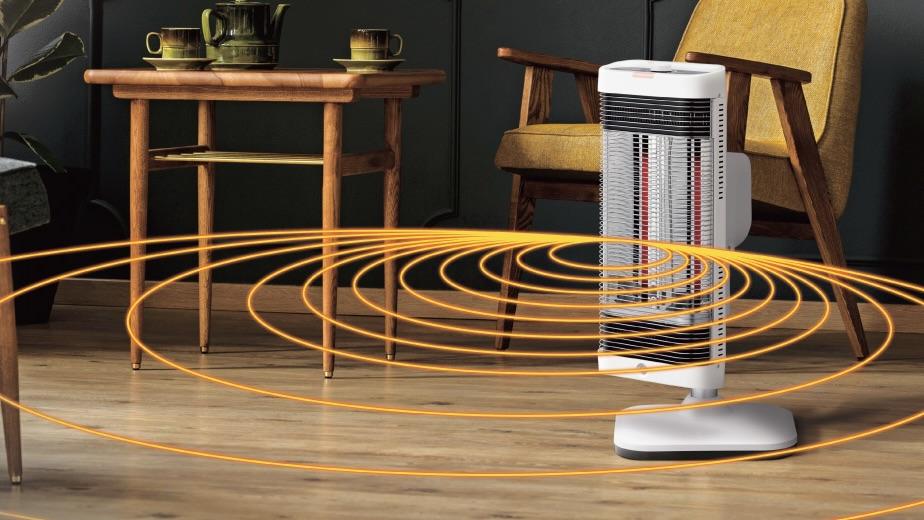 例えるなら｢焚き火にあたるポカポカさ｣。コアヒートはMAX厳禁、暑