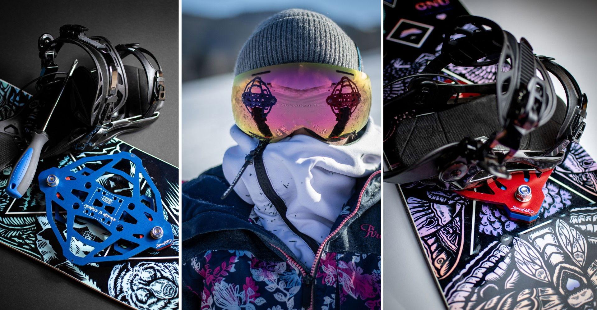 デコボコもガタガタも和らげる。スノボ用のサスペンション