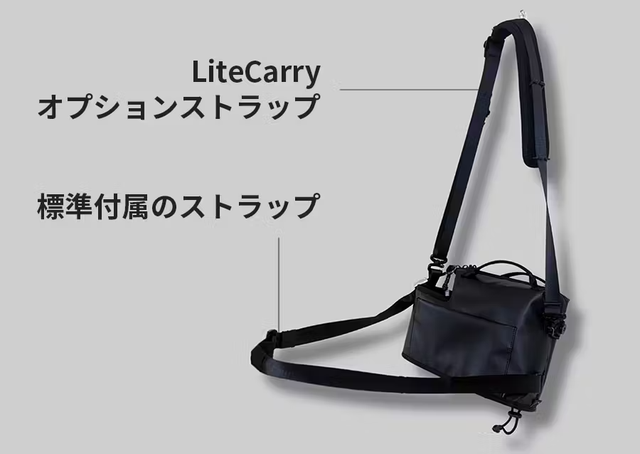 HydroBarrel 撥水ボディバッグ 　ショルダーバッグ 手がふさがる問題”から自由に。1秒ポケット付きショルダー