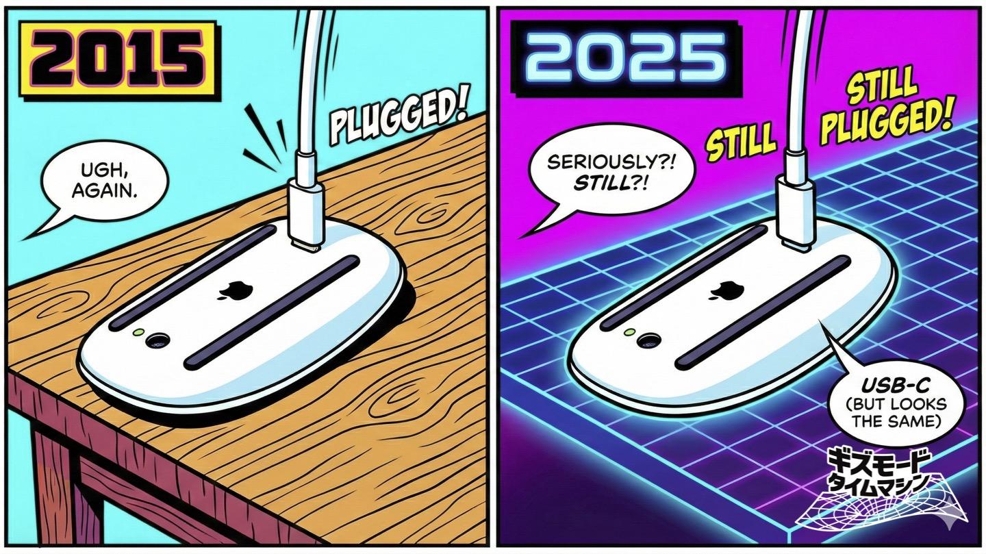 10年前の今日この記事、日付間違ってないですよね?10年前のMagic Mouseレビューが、今もそのまま当てはまる件