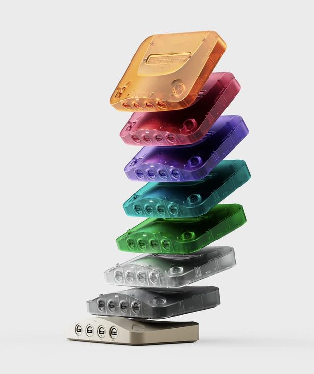 Analogue3D - Funtastic [Fire] アナログ3D 限定版 この色味エモい。N64エミュ機｢Analogue 3D｣にスケルトンモデルが登場