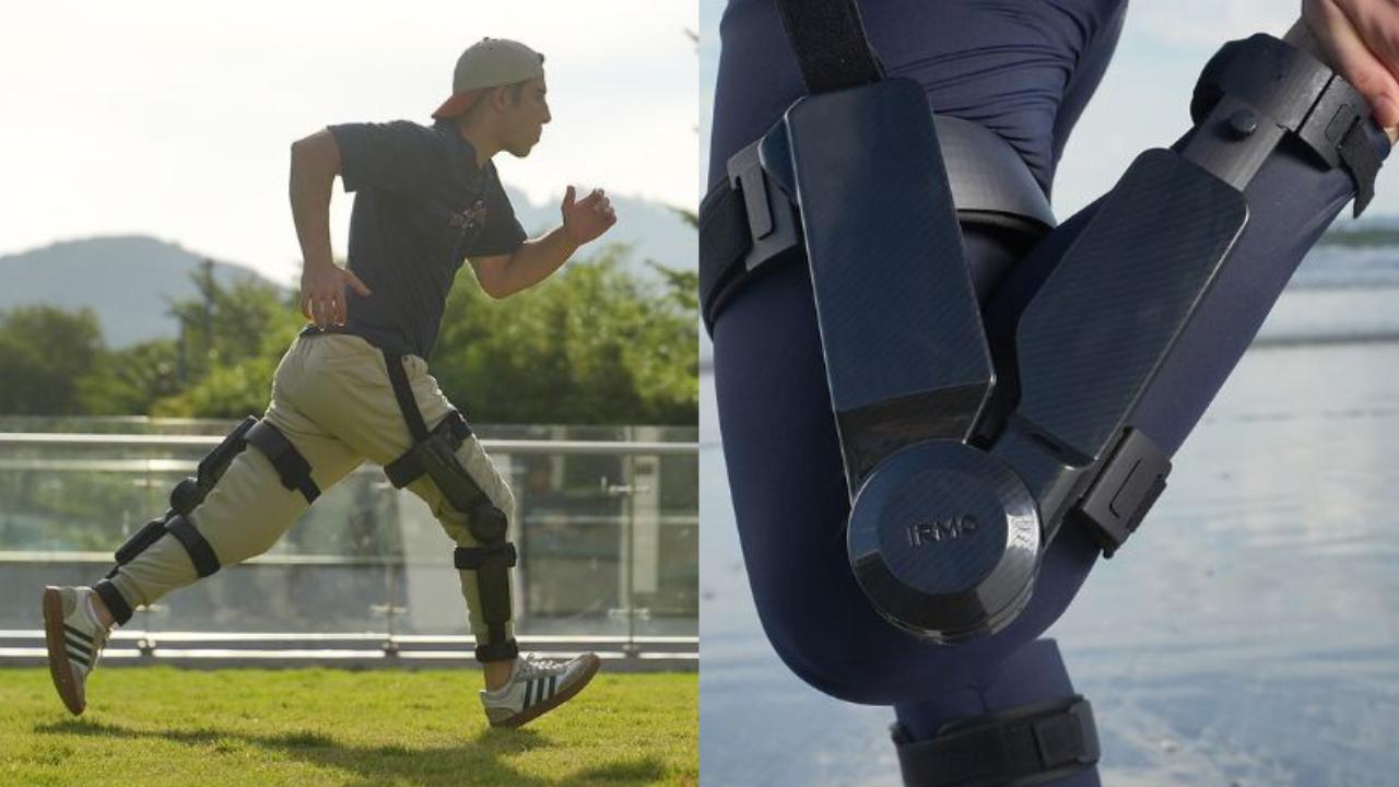 激しい運動もカメラとレーザーで地形を分析。膝をアシストする強化外骨格