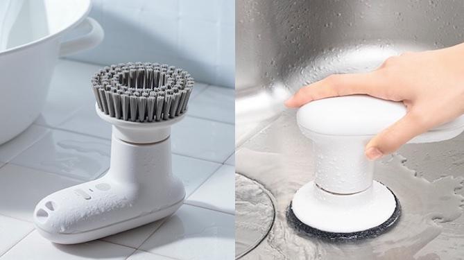 大掃除は力いらず。激落ちくんコラボの電動ブラシなら、家じゅう活躍する