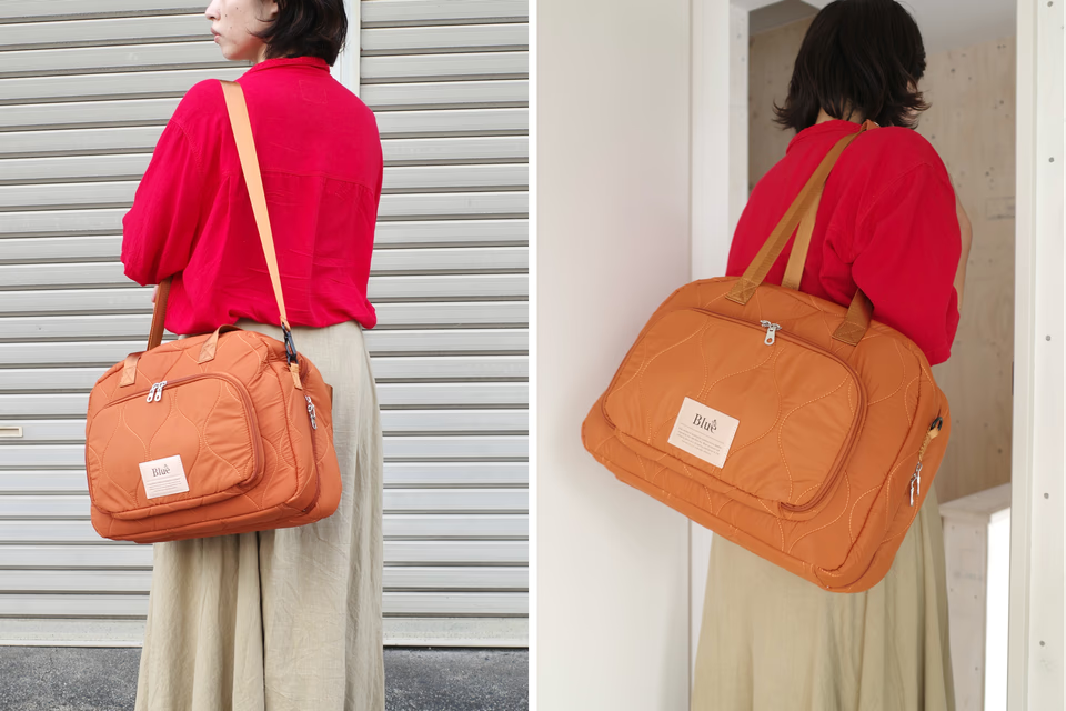 旅のプロの航空会社CAが監修したバッグ。ボストンバッグとスーツケースのいいところどり