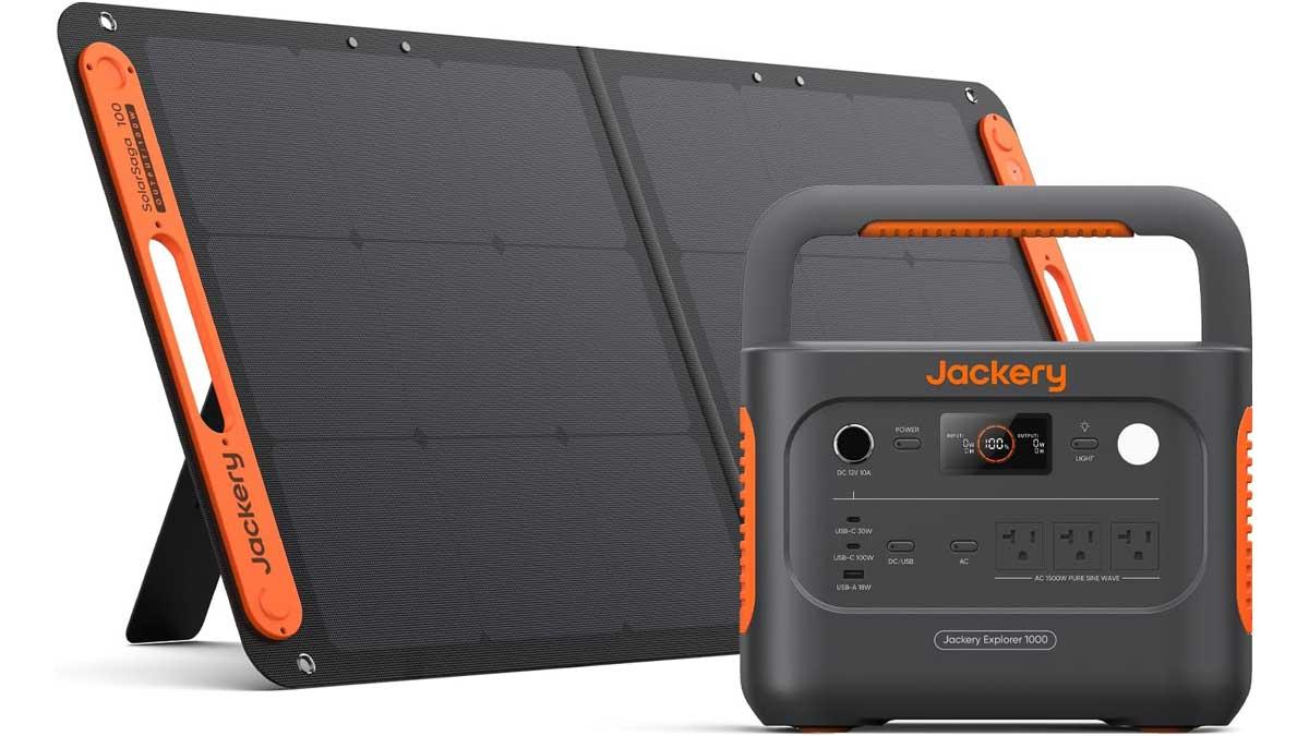 電子レンジも動く1500W出力なのに驚きの軽さ！Jackeryポタ電50％オフ
