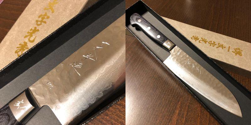 5年使っても切れ味バツグン。「ダマスカス三徳包丁」は研ぎ石の出番が
