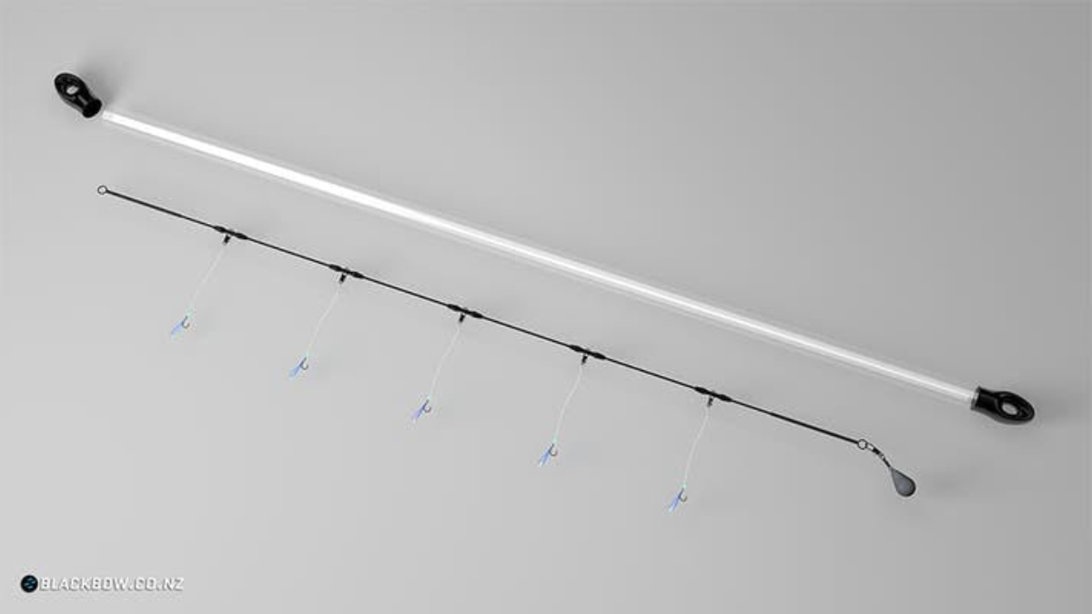 釣りの“めんどう”を大幅軽減。新発想のサビキ仕掛けシステム「BLACKBOW」