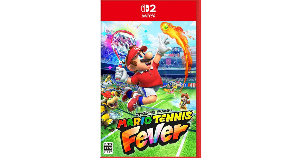 Switch 2『マリオテニス フィーバー』が2月12日発売、Amazonで14%OFF