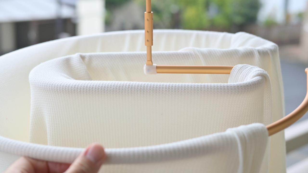 その手があったか。シーツもタオルも超省スペで洗濯できる優れもの