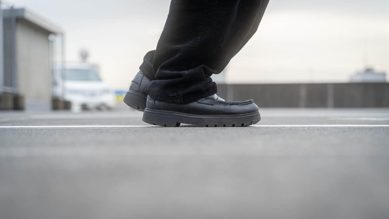 790円なのに全然アリ。GUのローファーは一軍シューズとしてヘビロテ中