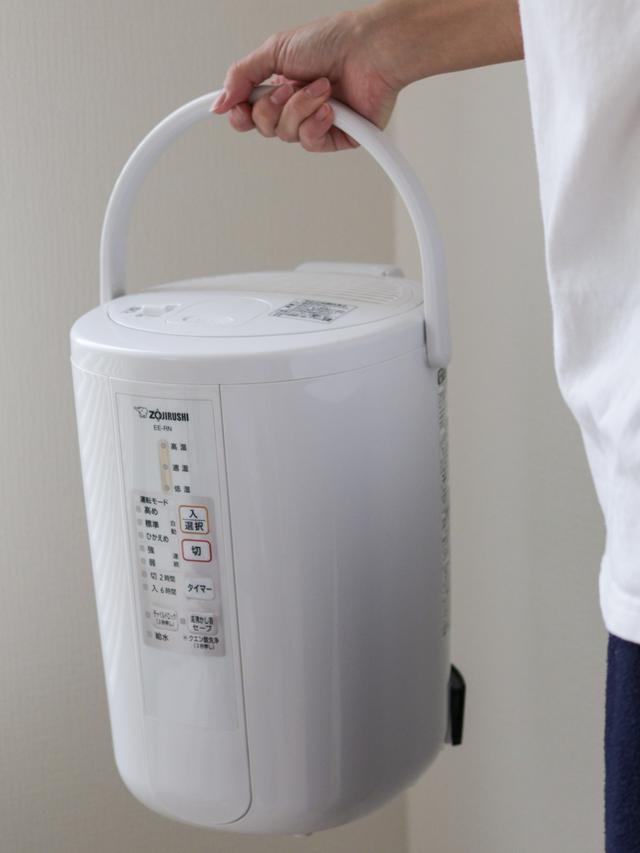 加湿器選びのポイントは清潔さ。6年間使い続けている象印がオススメ