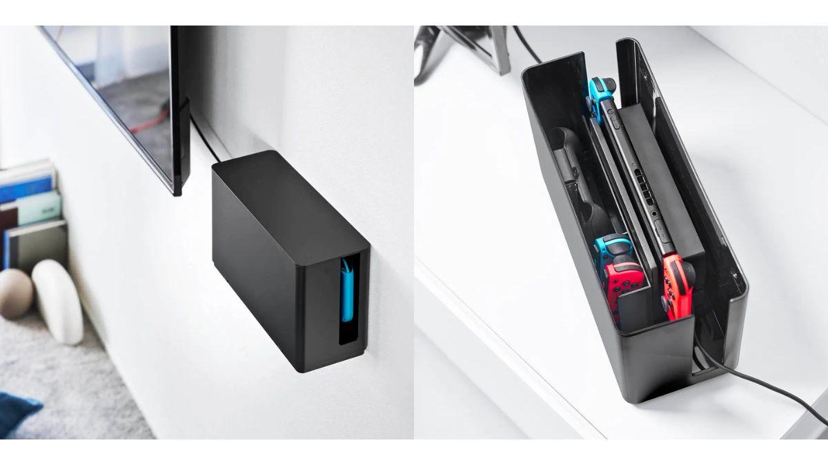 ゲーム配線の絡まり地獄から脱出。山崎実業の新作ケースに封印せよ