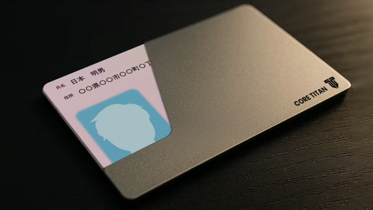 わかる。マイナカードの付属プラケース、もう限界。で、燕三条に