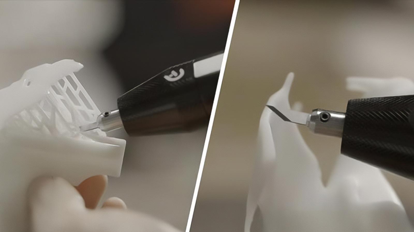 3Dプリントのサポート材除去もサクサク。クラフトが捗るコードレス超音波カッターがセール中