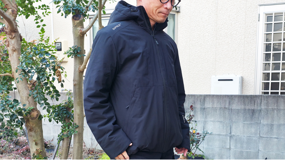 裏地に「温度計」がついた服。-170℃対応の断熱材が、冬の寒さを過去のものにする?