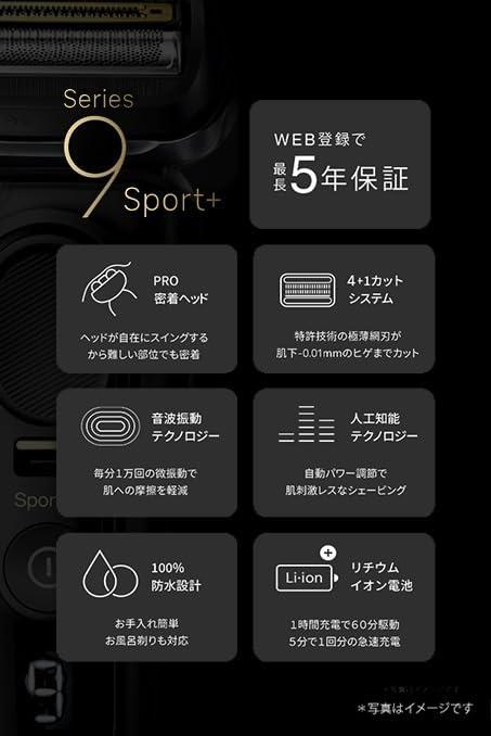 お風呂剃り派に朗報です。ブラウンの防水「シリーズ9」が洗浄機付きで