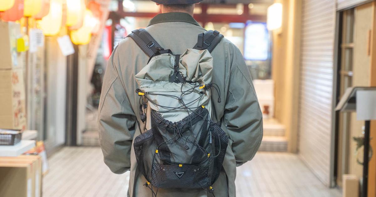 登山用のコスパ抜群リュック（しかも580g）。ガンガン街中で使ってます 