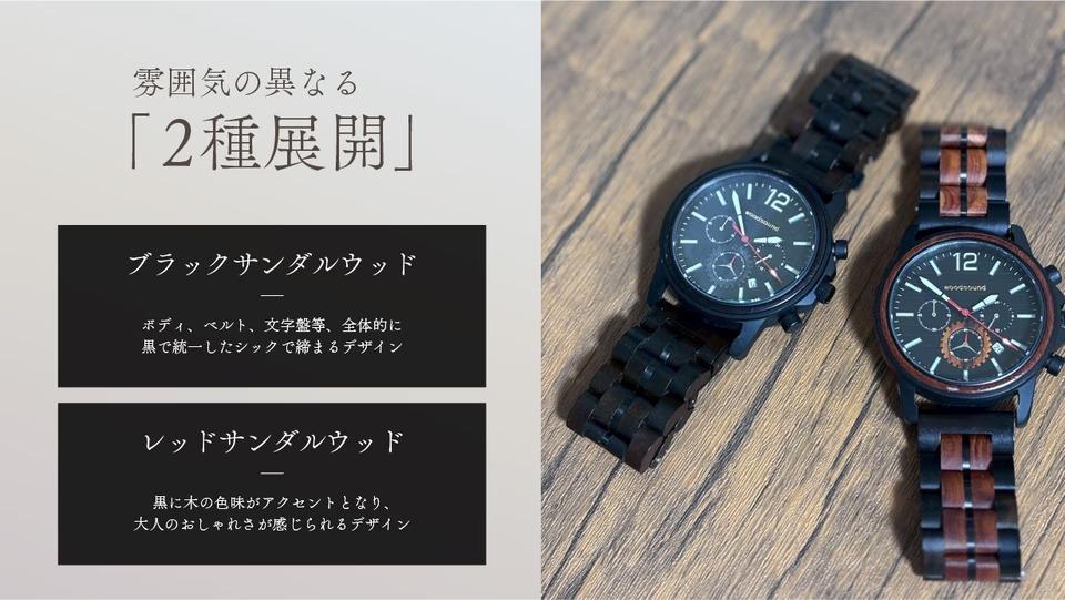 自然素材×メカニカル”。天然木製のクロノグラフ時計が意外にしっくり