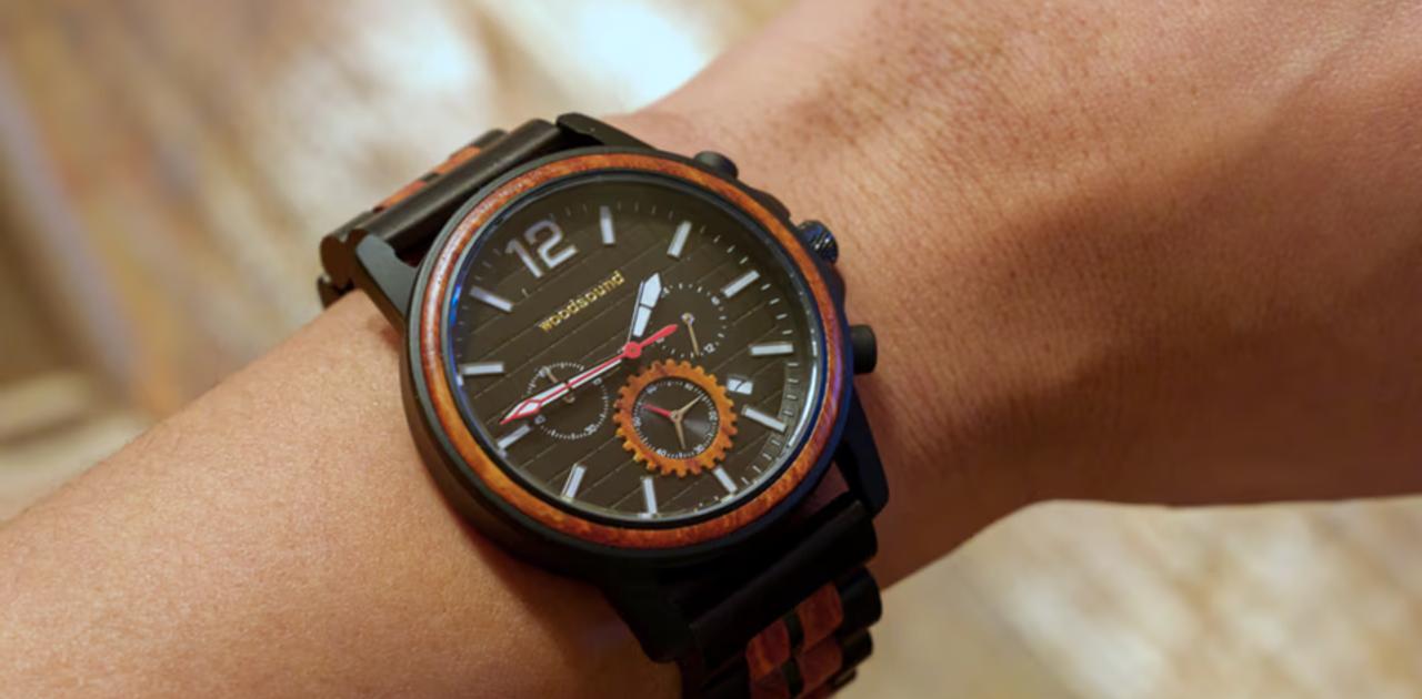 自然素材×メカニカル”。天然木製のクロノグラフ時計が意外にしっくり