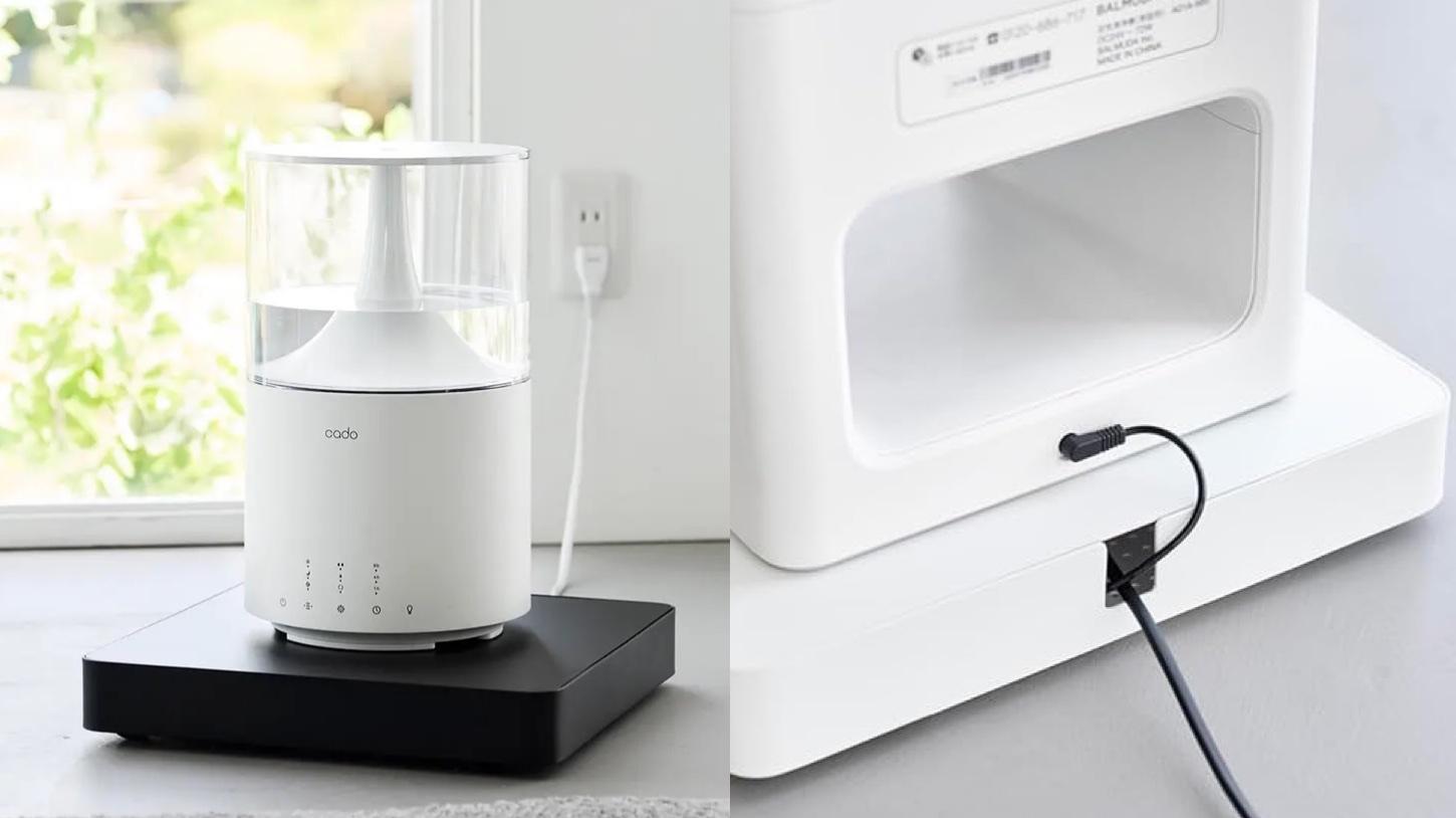 山崎実業の台車が「電源コードのごちゃつき」をすっきり解消してくれた