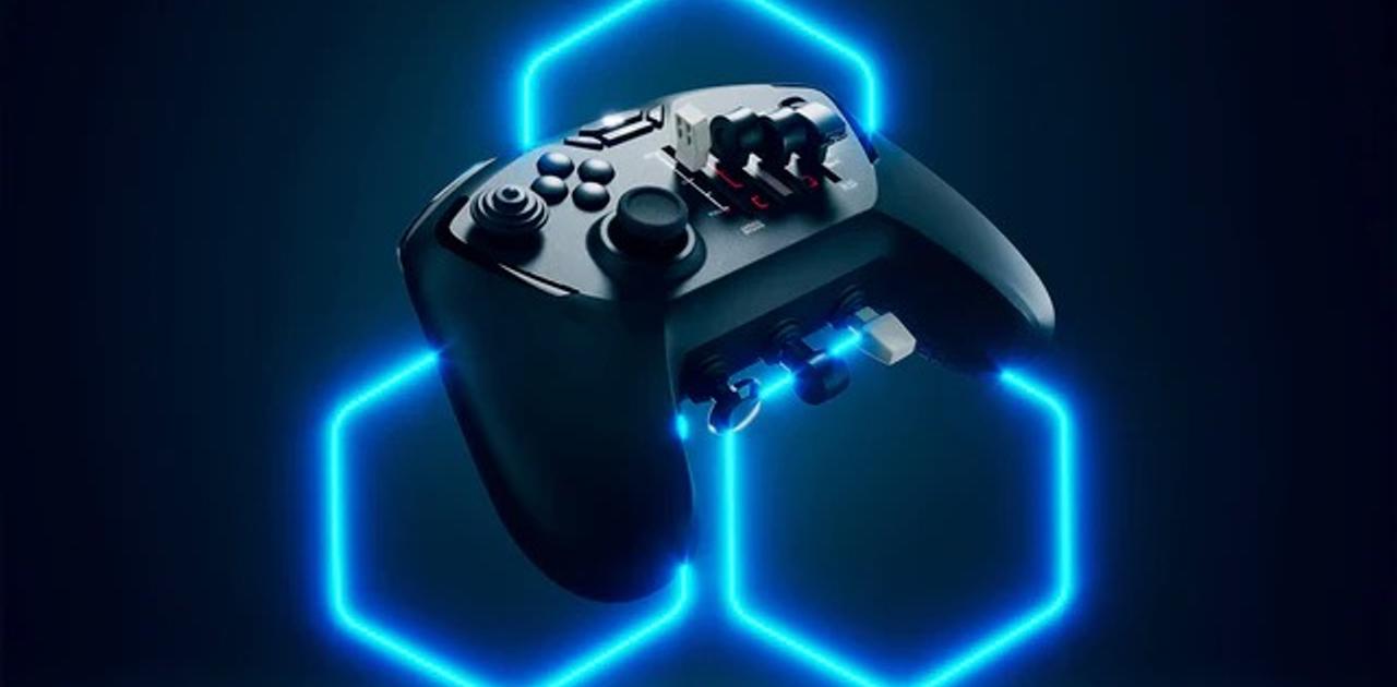 操作を覚えるのが大変そう。フライトシム用コントローラー