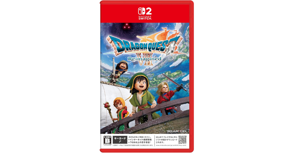ドラゴンクエストVII Reimagined』は2月5日発売、Amazonで14%OFF