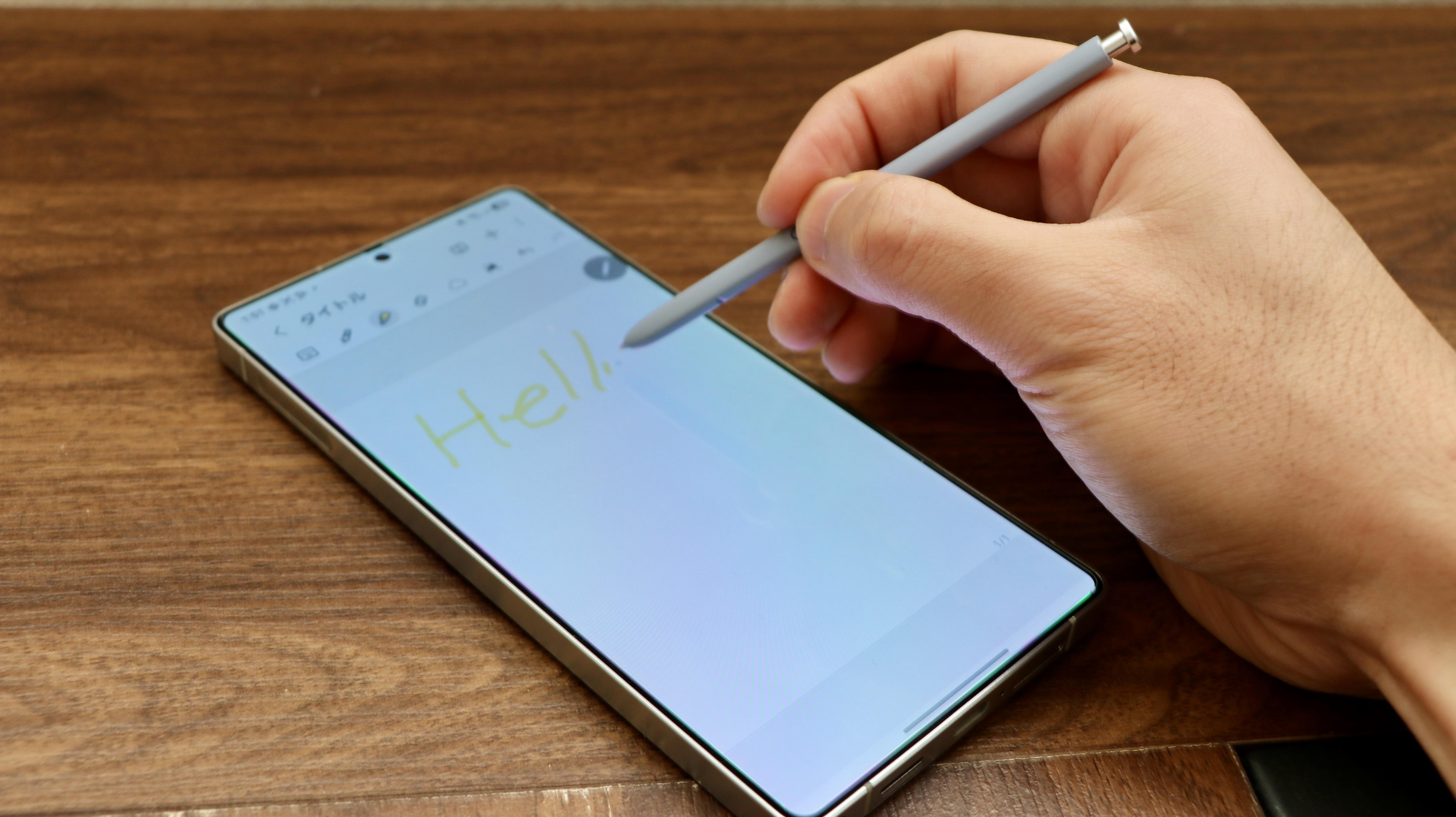 スタイラス使ってる人に「なんで？」と聞いたら、そもそも手書きの綺麗さがレベチだった