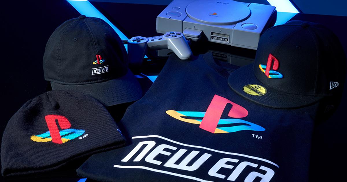 レトロ感がいい味わいのニューエラ×PlayStationのコラボアイテム登場 