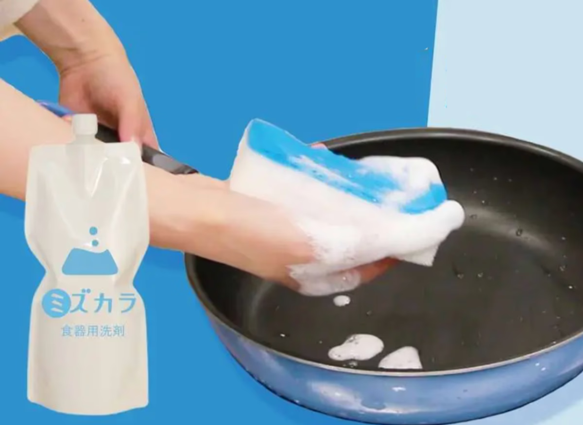 使うだけで排水溝やシンクが自然とキレイになる、画期的な中性洗剤