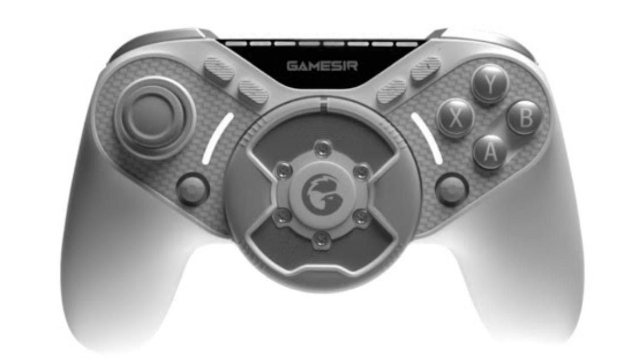 指でクルクル。回転ハンドル搭載のレーシングゲーム用パッド