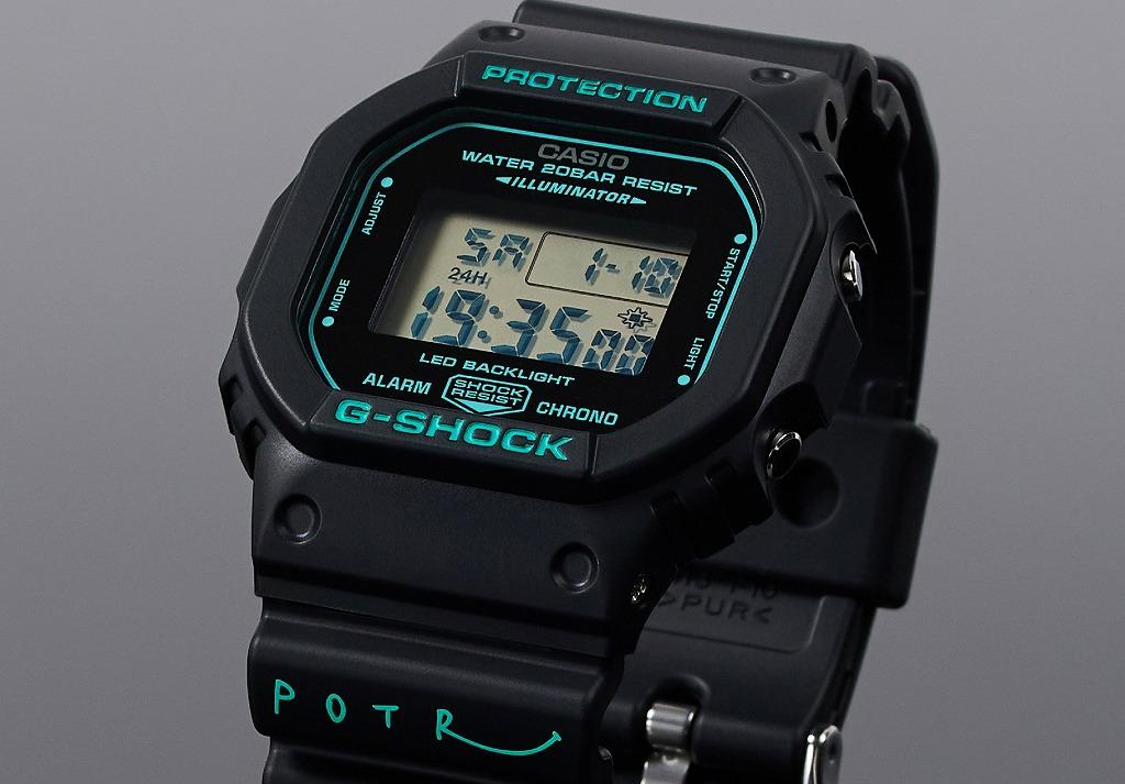 80年代のDNAを受け継ぐ、G-SHOCK × POTRのコラボ時計
