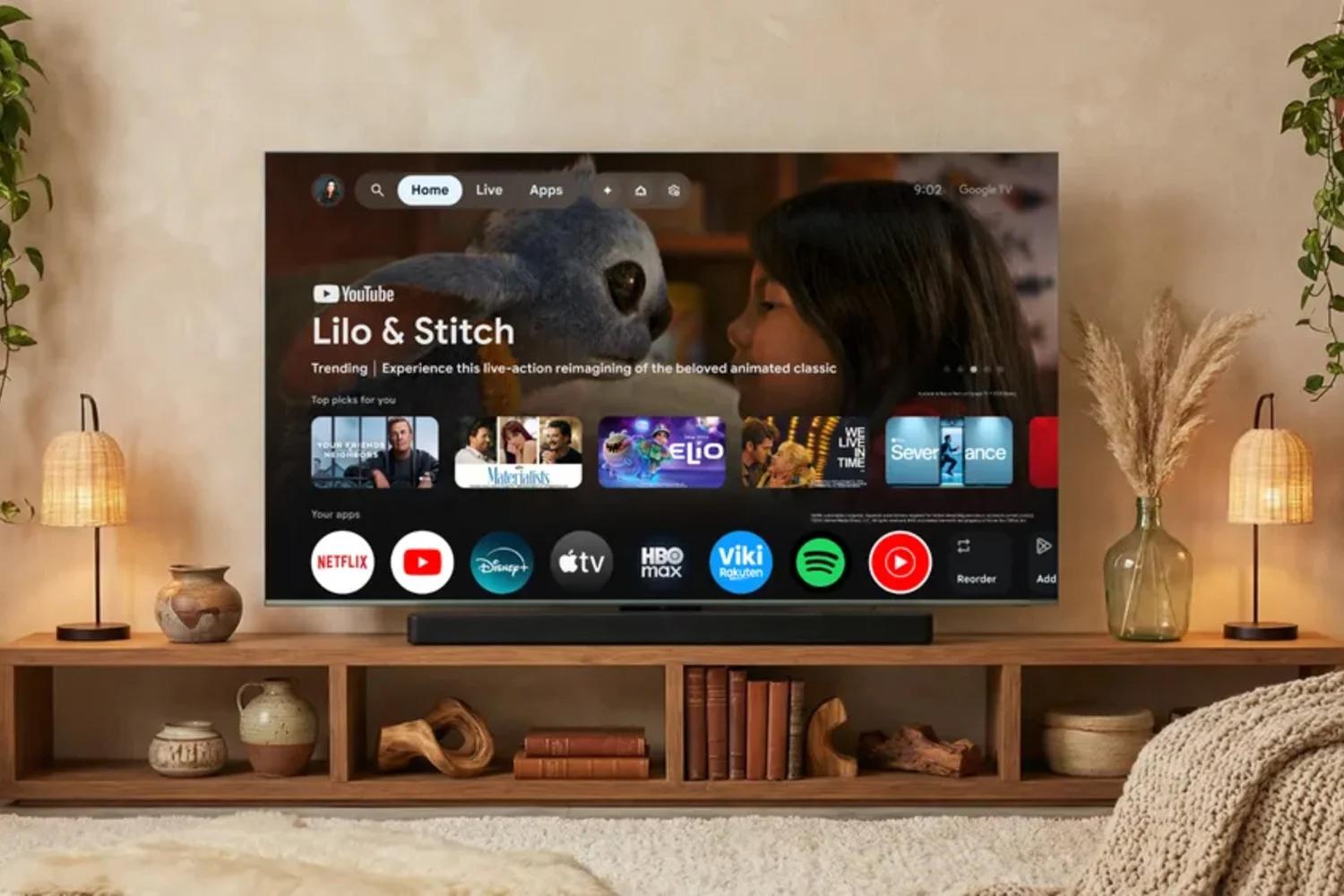 Gemini for Google TV発表。TVに話しかけるだけで設定変更したり、Nano