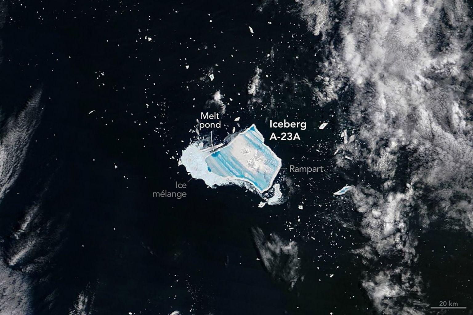氷山　55センチ かつて世界最大だった南極最古の氷山が崩壊寸前 | ギズモード・ジャパン