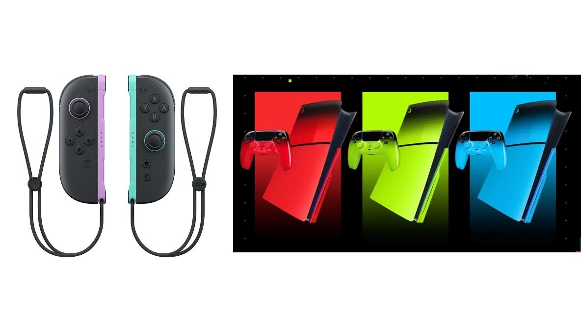 新年、ゲーム機もお色直し。Switch 2とPS5周辺機器に新色登場