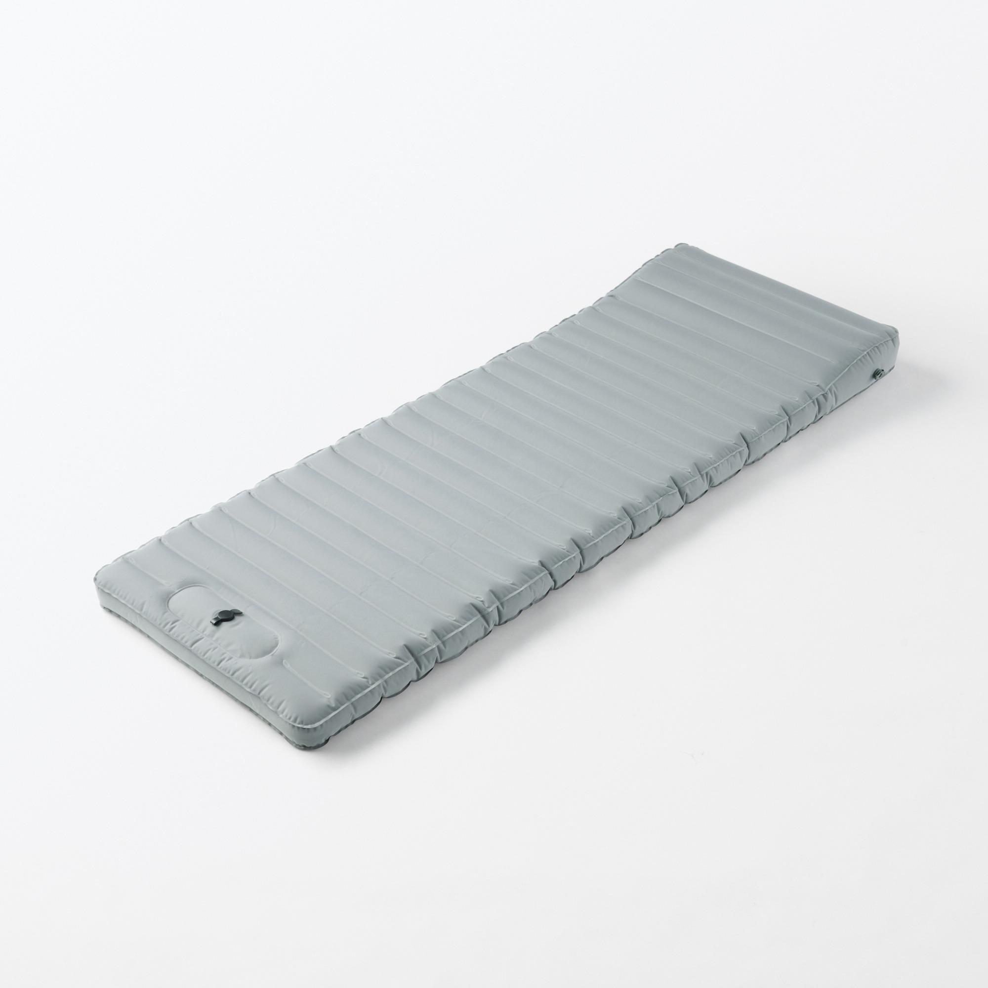 万が一に備えたい、無印良品｢空気でできたマットレス｣。ポンプ内蔵で即