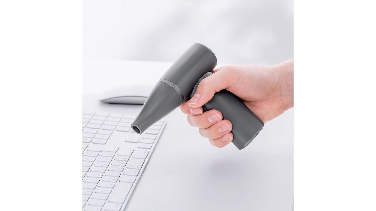 ガス缶のごみ出しやめて。デスクのホコリは電動エアダスターで一掃できるから